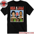 NBA Jam Pistons Cunningham And Duren Shirt