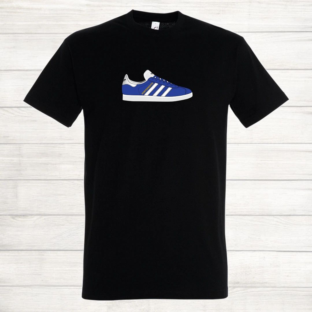 Gazelle Football Portsmouth FC Pompey Fratton Park PFC Top Trainer T Shirt