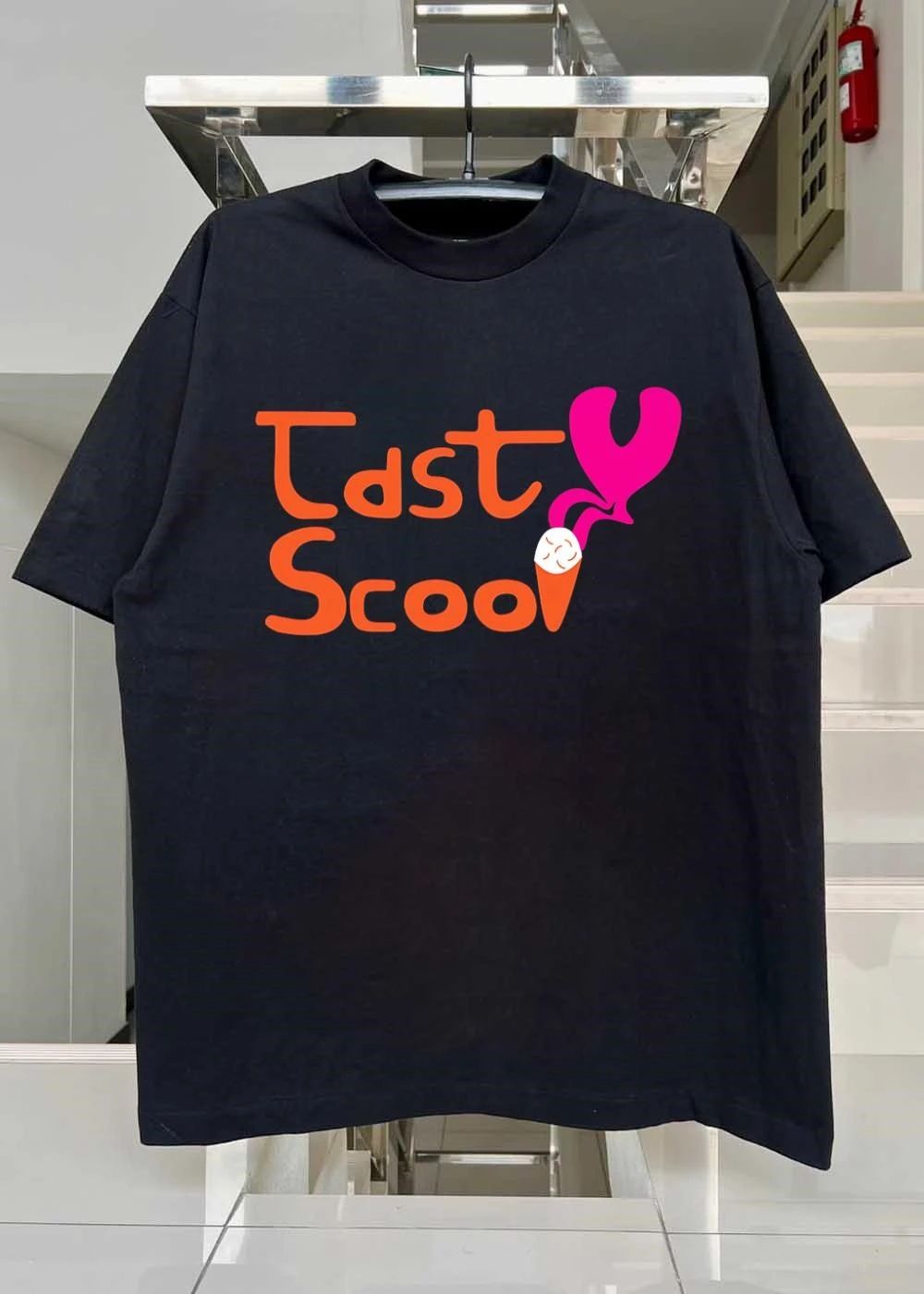 Tasty Scoop Ice Cream Tasty Scoop Heart Logo shirt