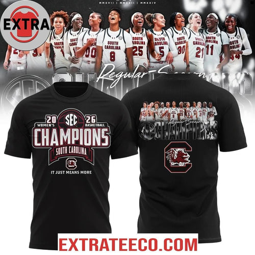 2026 Women’s Basketball Champions South Carolina Gamecocks It Just Means More Two Sided Hoodie Shirt