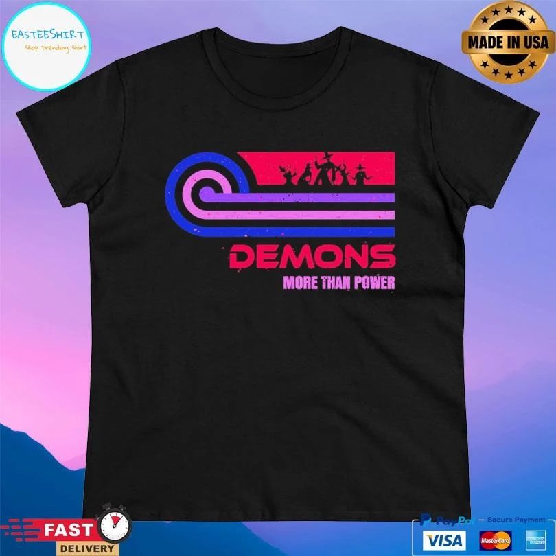 Demons More Than Power Retro T-shirts
