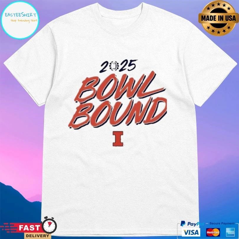 2025 Bowl Bound Illinois Football T-shirts