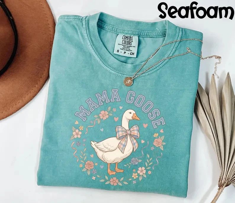 Mama Goose Coquette Comfort Tee Mom Gift Cute Soft Style