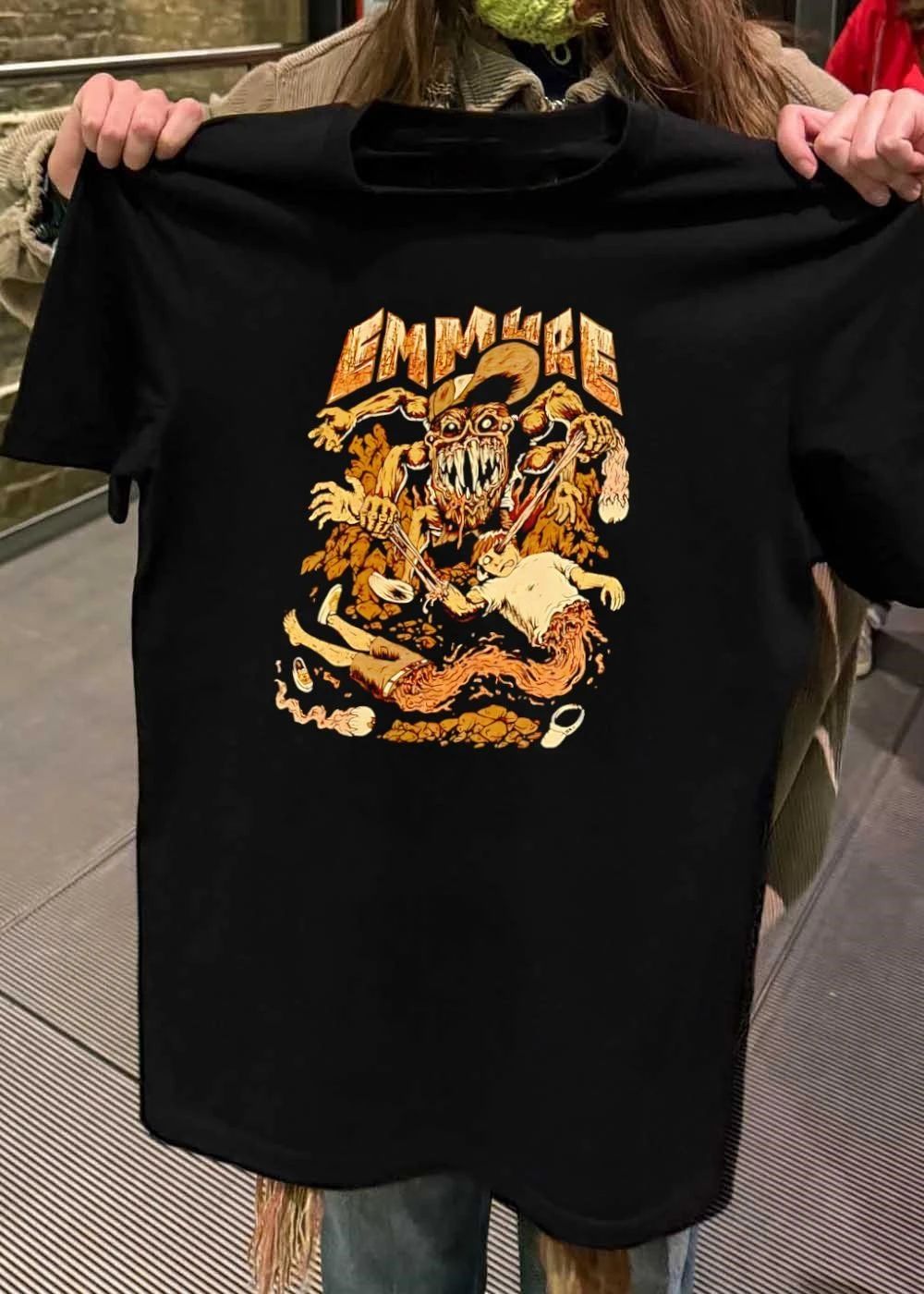 Metal Band Horror Graphic Emmure Monster Ripping Victim T-Shirt