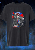 One Last Ride Grim Reaper Holding Sign To Philly Basketball 76ers T-Shirt