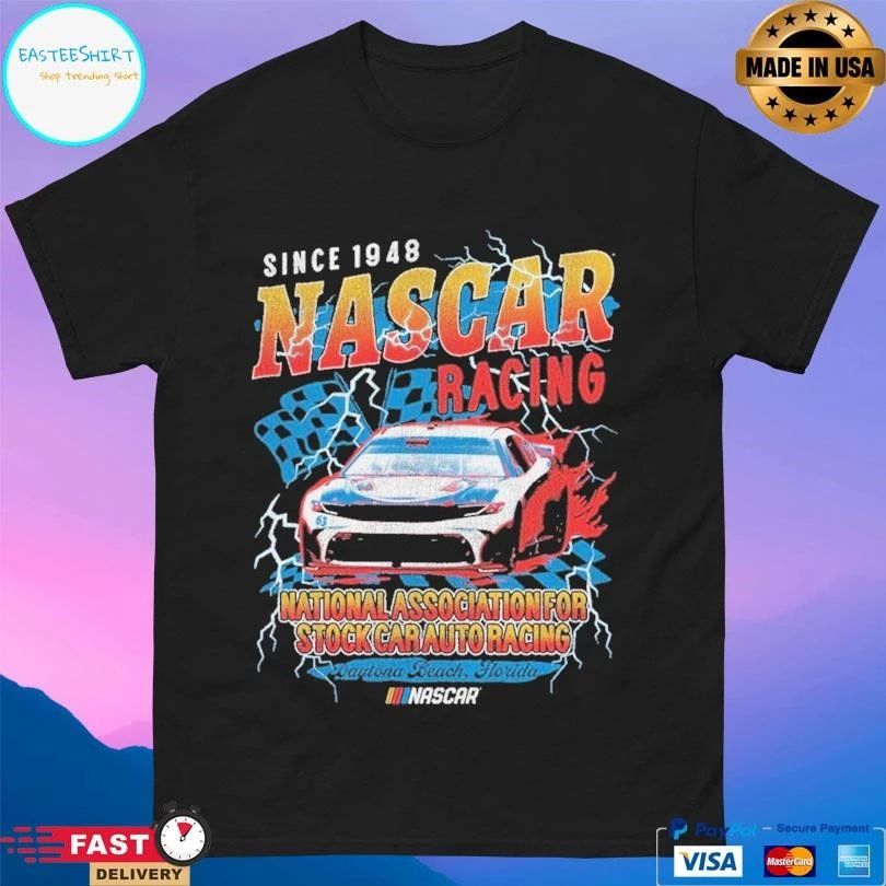 Nascar Racing National Association For Stock Car Auto Racing Daytona Beach Florida Since 1948 T-shirts