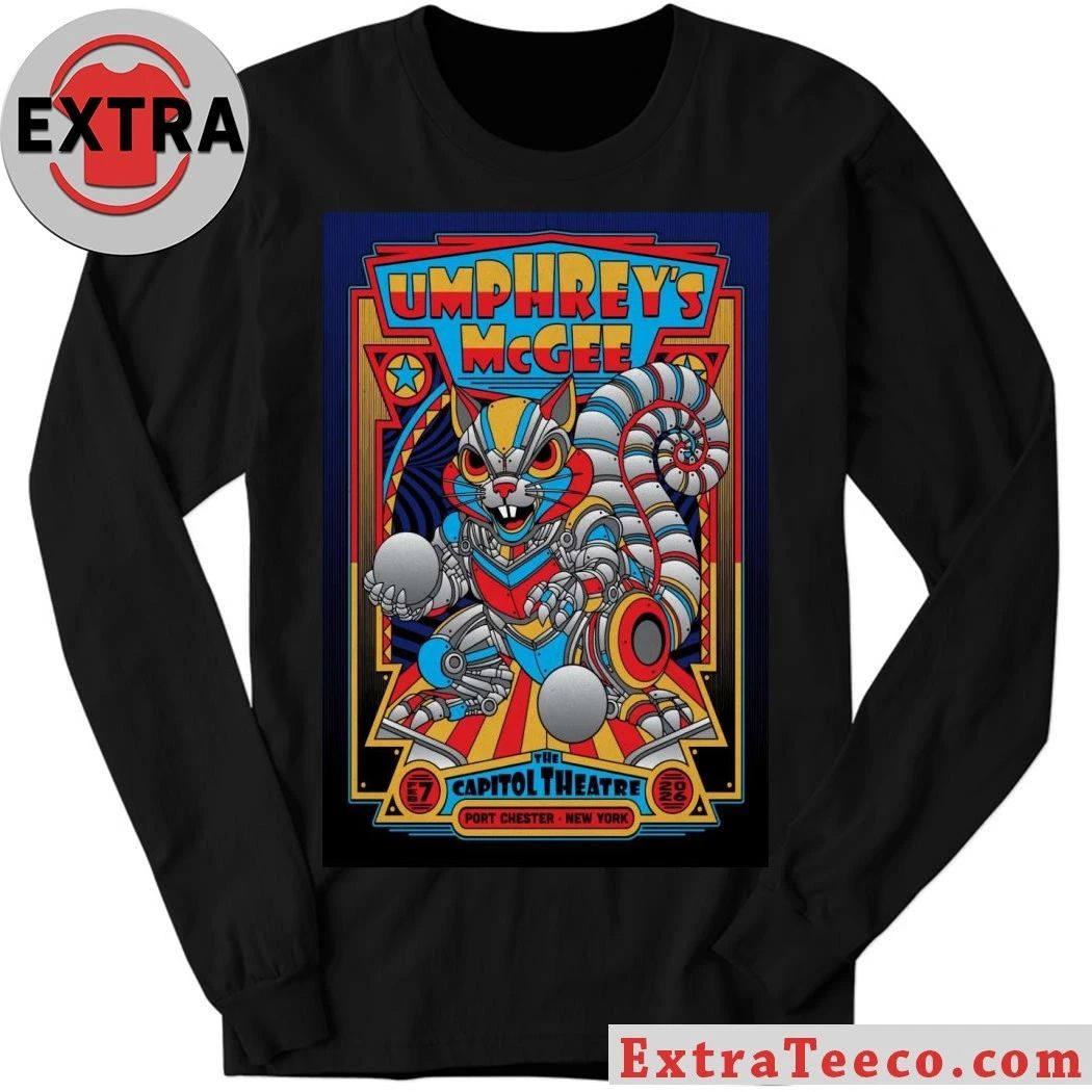 Umphrey’s McGee February 7 2026 In Port Chester, NY Tour Poster Shirt