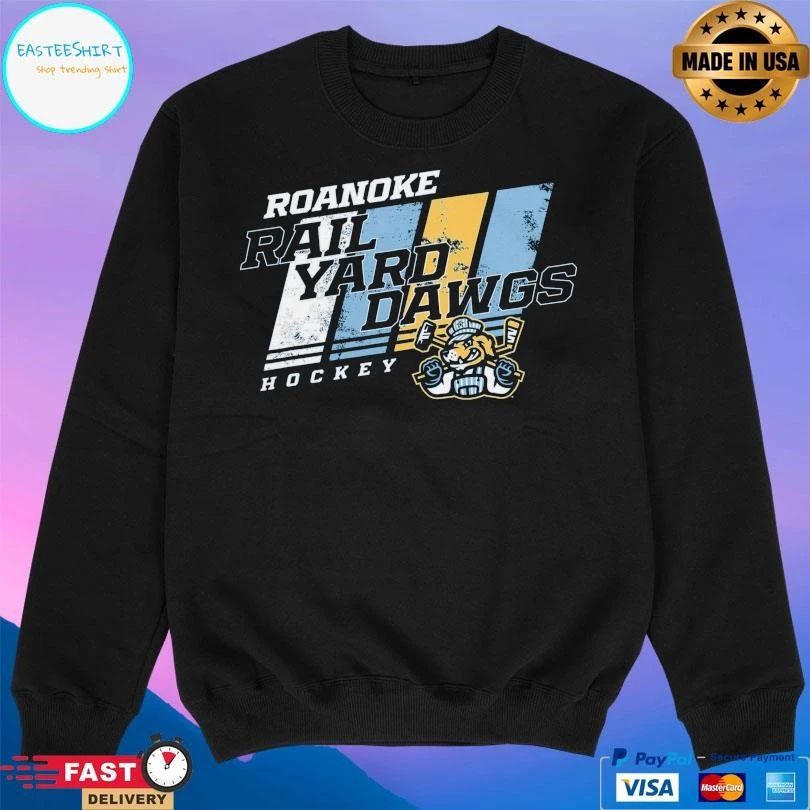 Roanoke Rail Yard Dawgs Hockey T-shirts