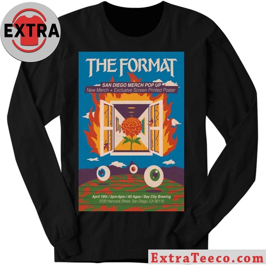 The Format Concert Tour 2026 04 19 San Diego, CA Poster Shirt