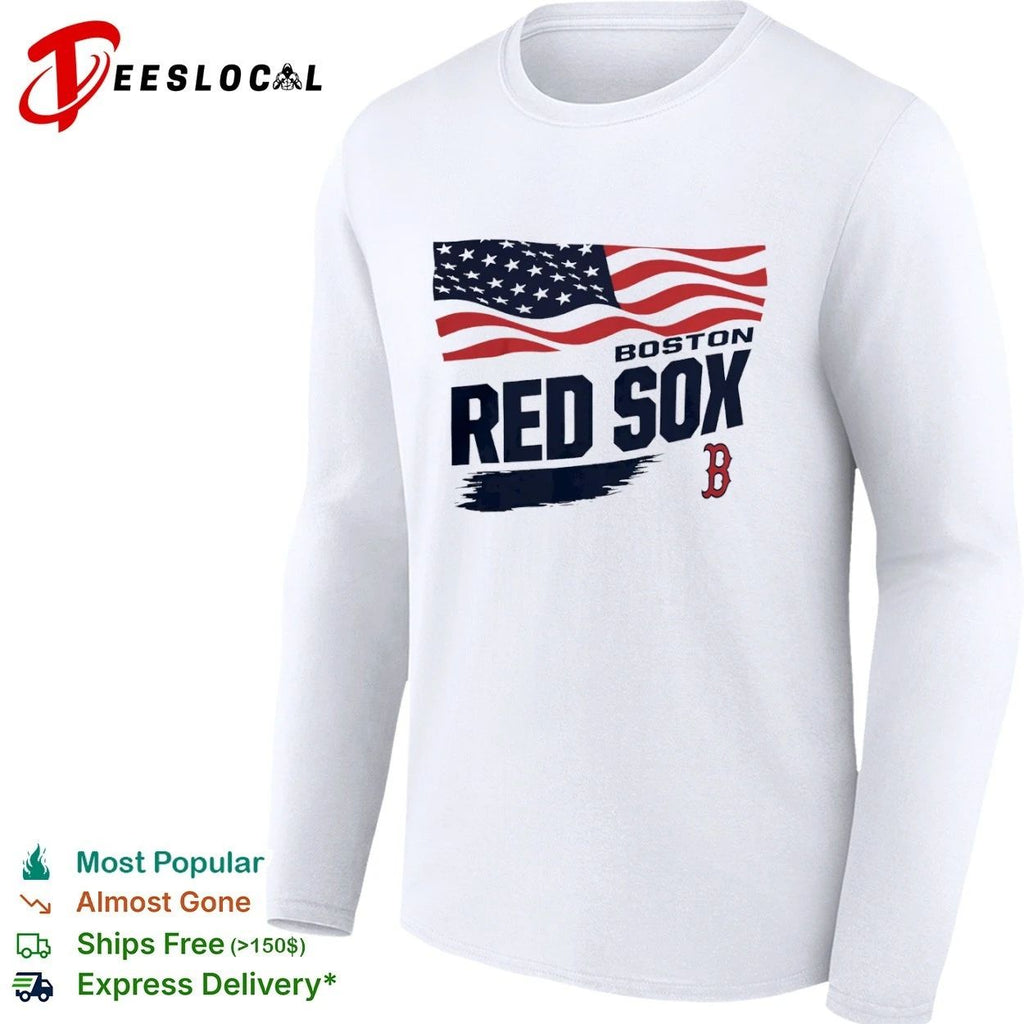 Boston Red Sox Starter Waving Flag MLB T-shirt