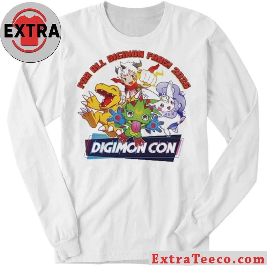 Digimon Con 2026 Commemorative Shirt