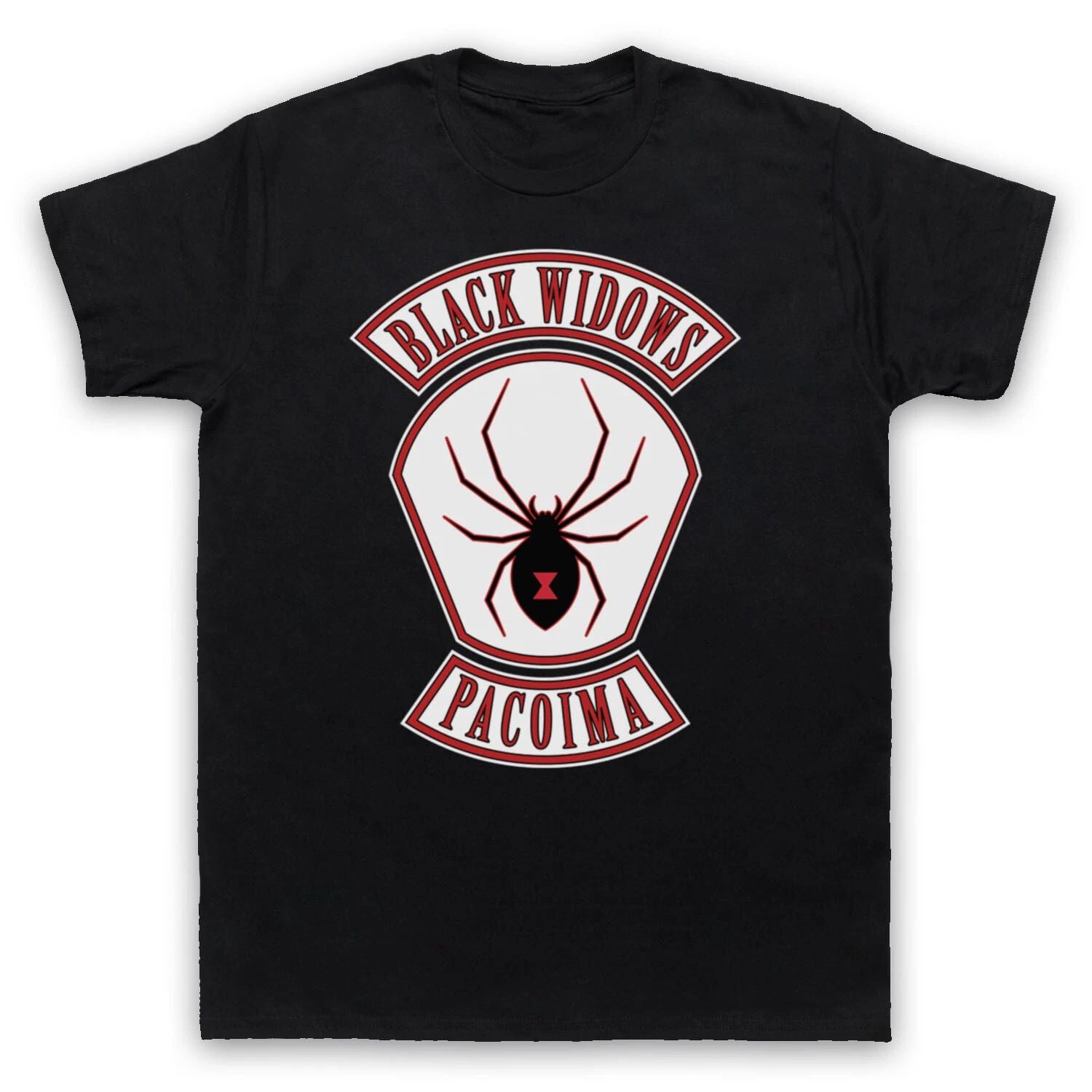 BLACK WIDOWS EVERY WHICH WAY UNOFFICIAL BUT LOOSE LOGO MENS & WOMENS T-SHIRT