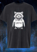 Raccoon Wearing Jimothy Overalls T-Shirt