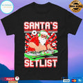 Santa’s Play Dj Setlist Ugly Christmas 2025 T-shirts