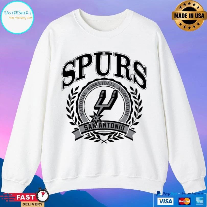 San Antonio Spurs Basketball Nba Crest Logo T-shirts