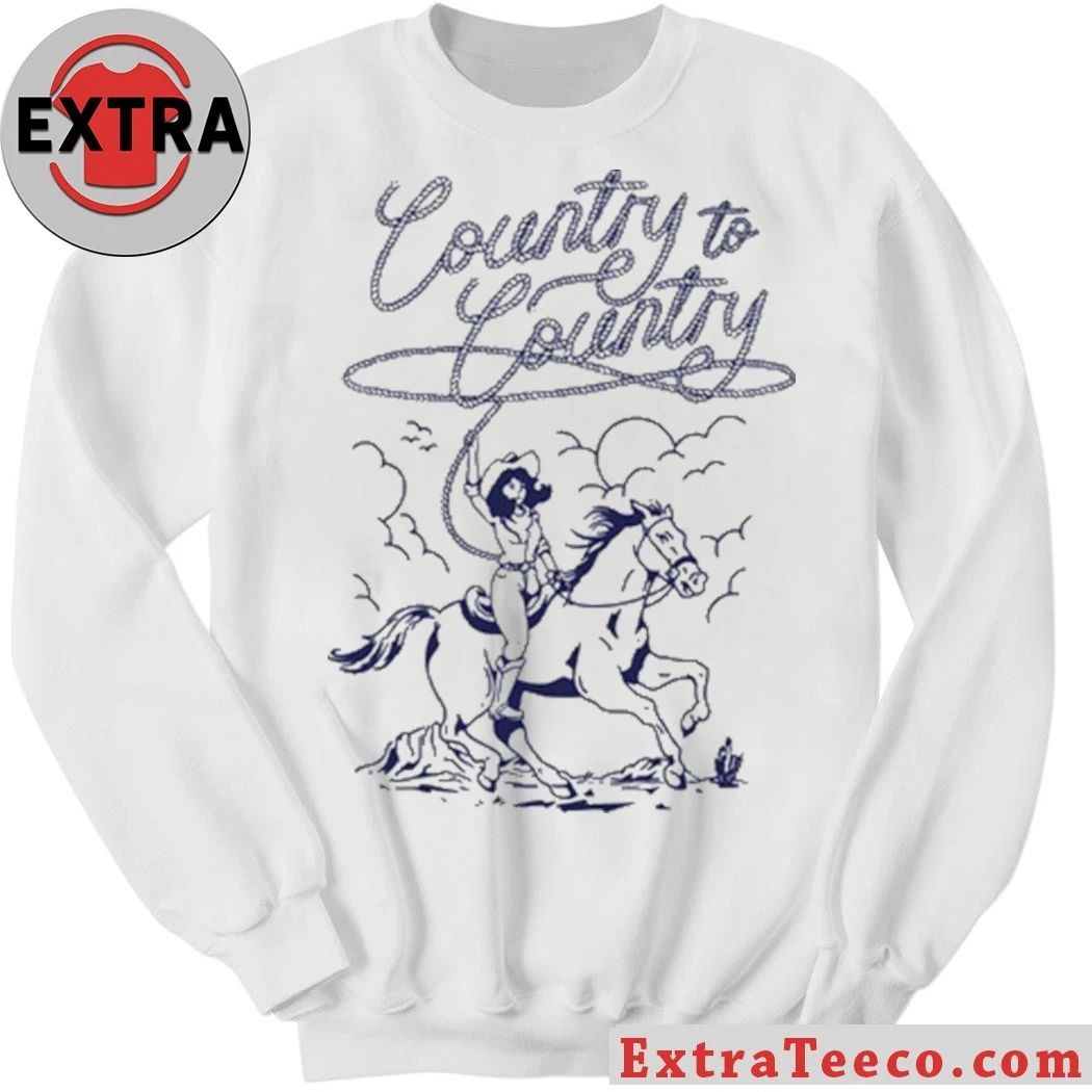Original Country To Country 2026 Tour Rodeo Rider T-Shirt