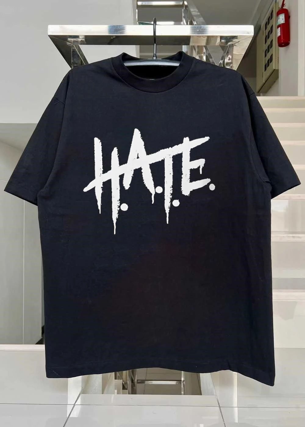 Hate Logo Drip Graphic Unisex shirt