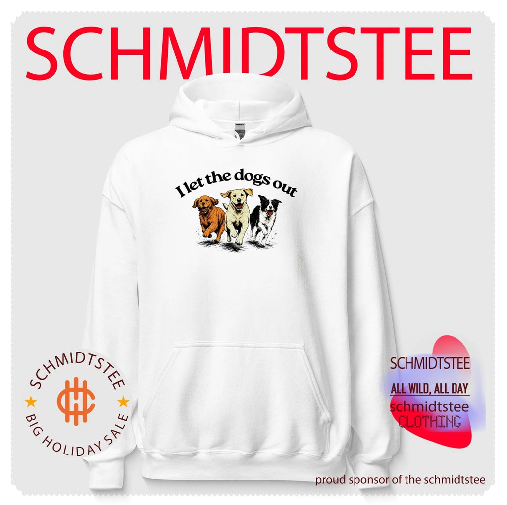 I Let the Dogs Out golden retriever labrador shirt