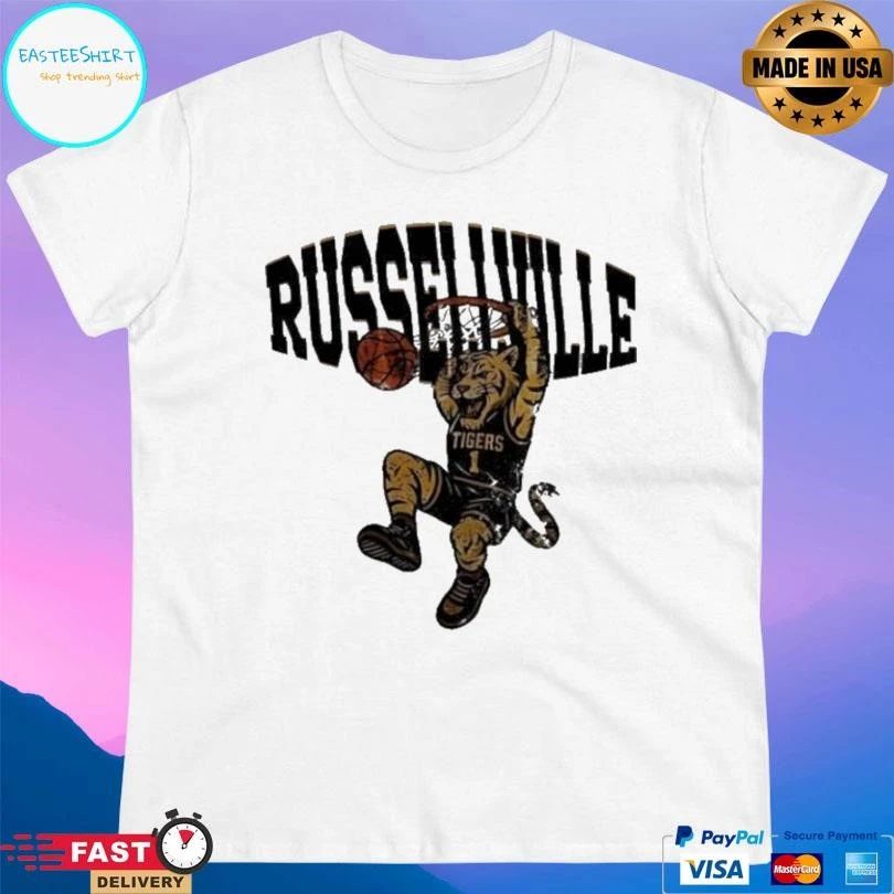 Russellville Lady Golden Tigers Basketball T-shirts