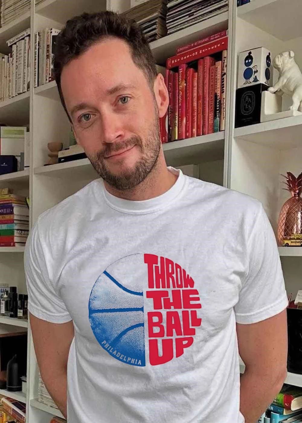 Philadelphia Basketball Throw the Ball Up Shirt