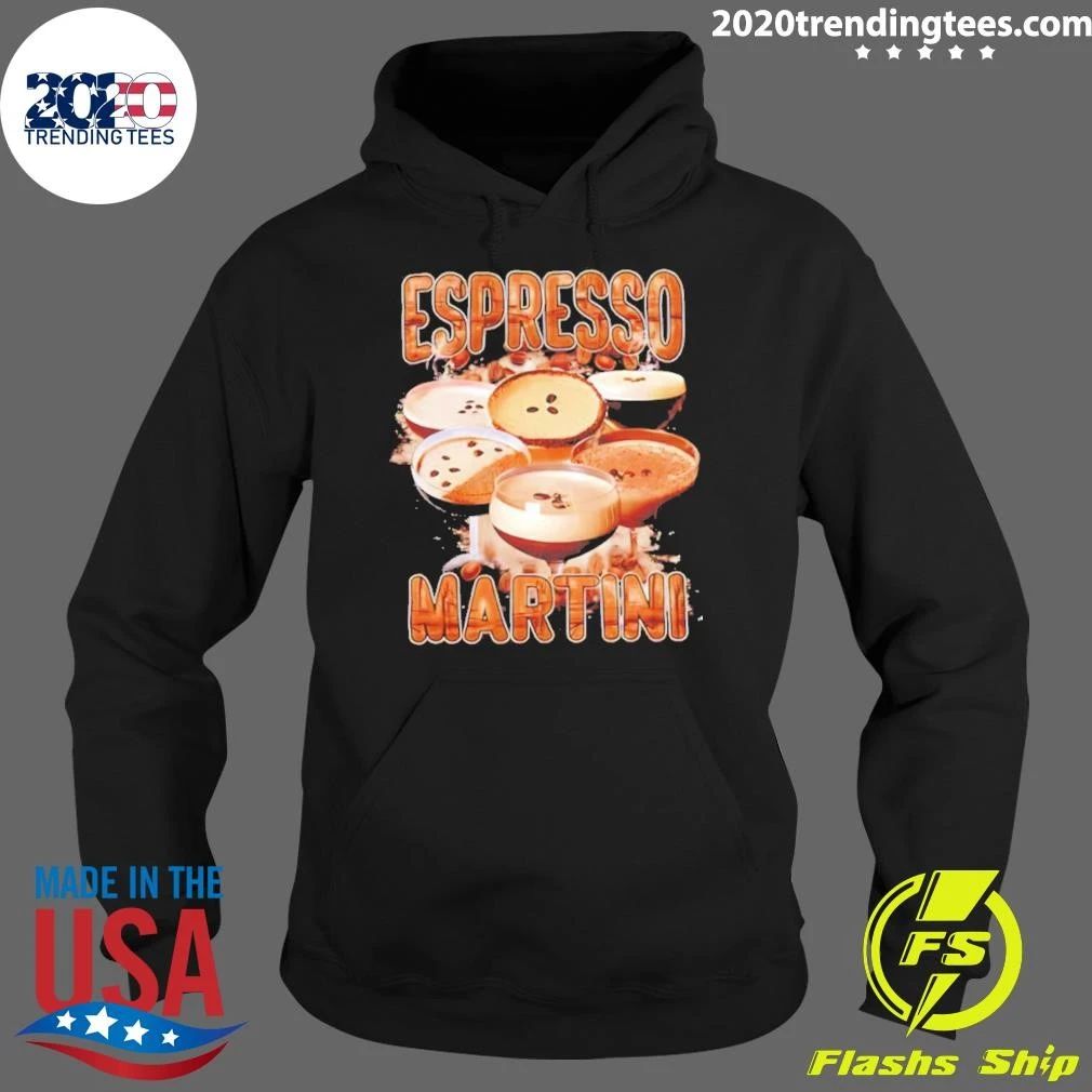 Espresso Martini Collage Bootleg Graphic Shirt