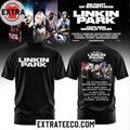 Original Linkin Park World Tour 2026 Black Two Sided Shirt