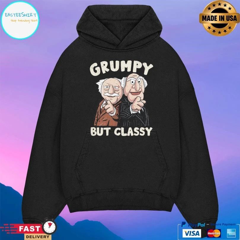 Grumpy But Classy Statler And Waldorf Form The Muppets T-shirts