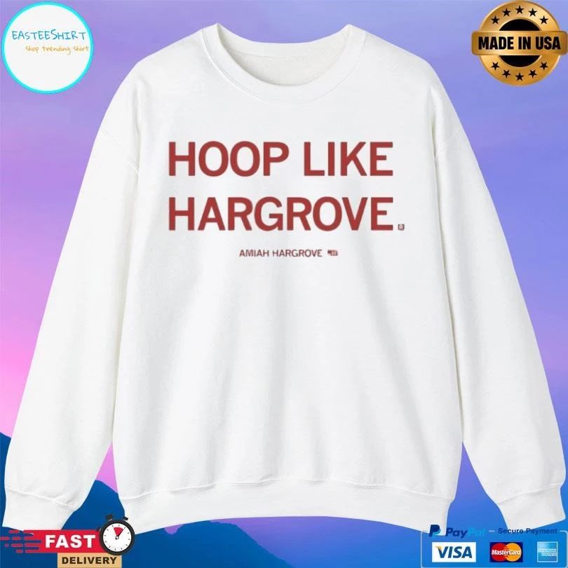 Hoop Like Hargrove Nebraska Cornhuskers Amiah Hargrove T-shirts