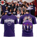TCU Horned Frogs Big 12 Champions 2026 Logo Two Sided Shirt