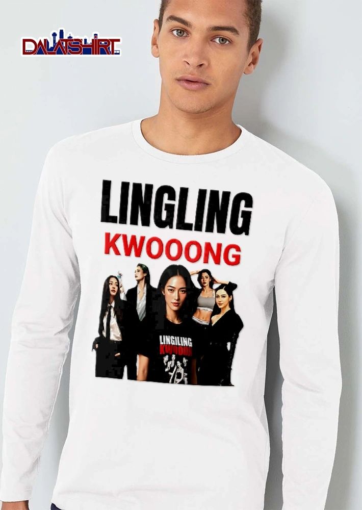Lingling Kwooong Kwong Bootleg Photo Collage Various Poses shirt