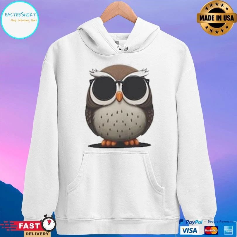 Owl With Sunglasses T-shirts