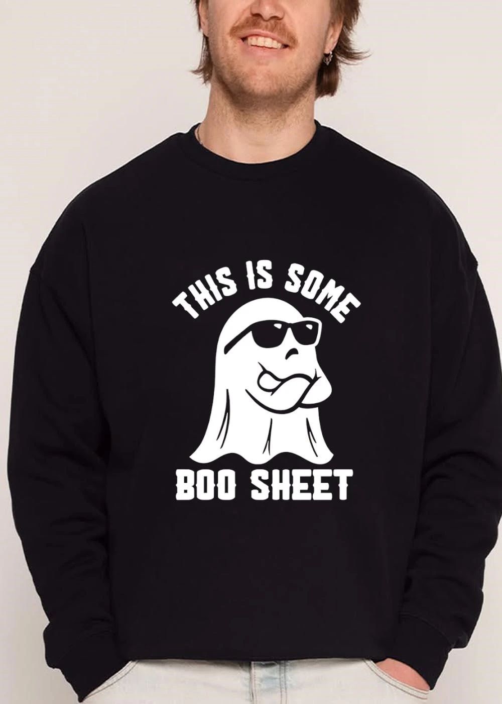 This Is Some Boo Sheet Cartoon Ghost Wearing Sunglasses shirt