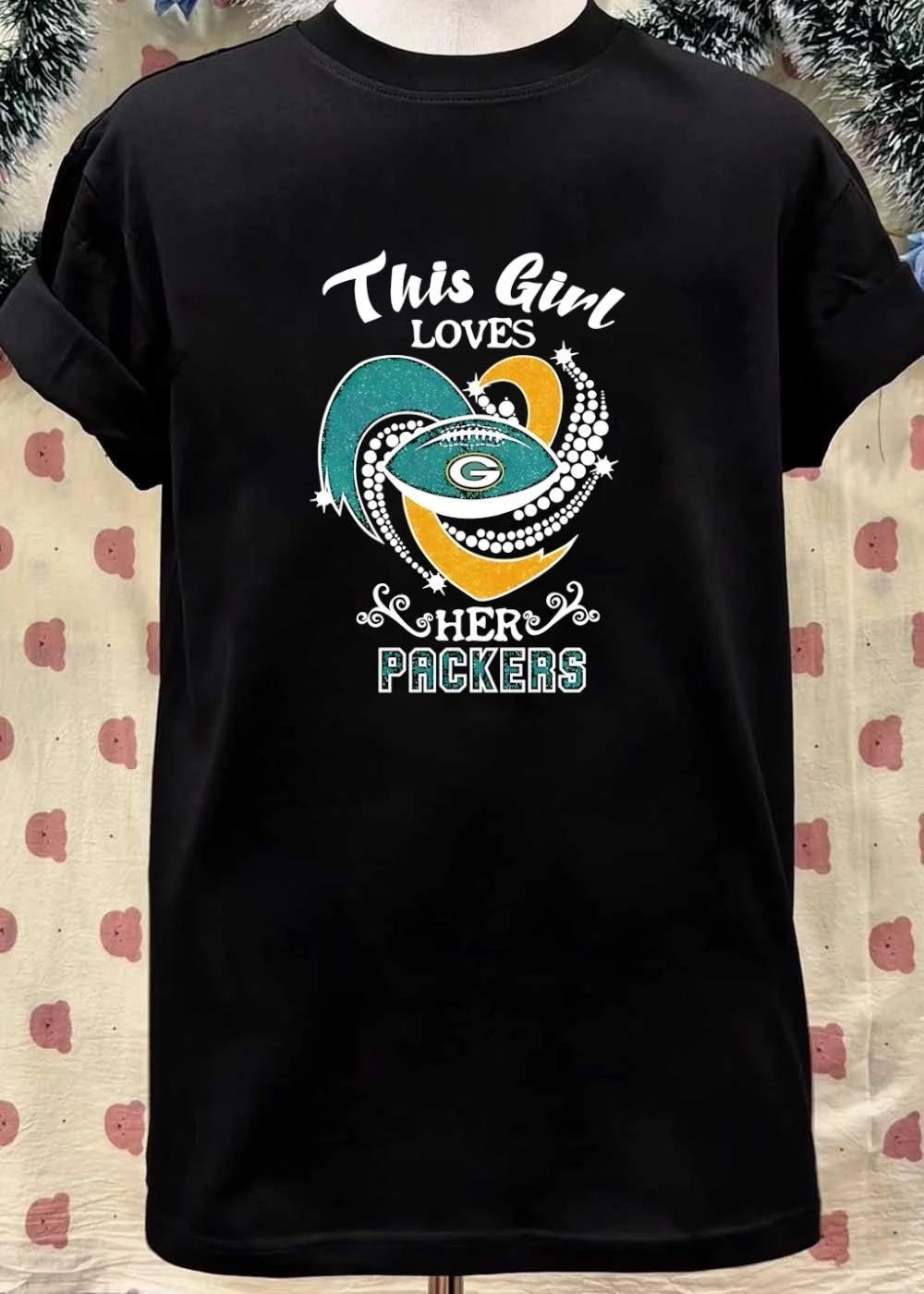 This Girl Loves Her Packers Football Fan Apparel Shirt