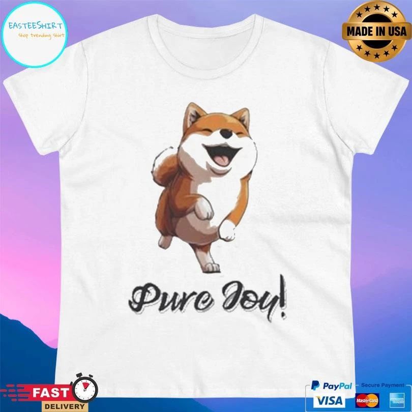 Shiba Inu Dog Pure Joy T-shirts