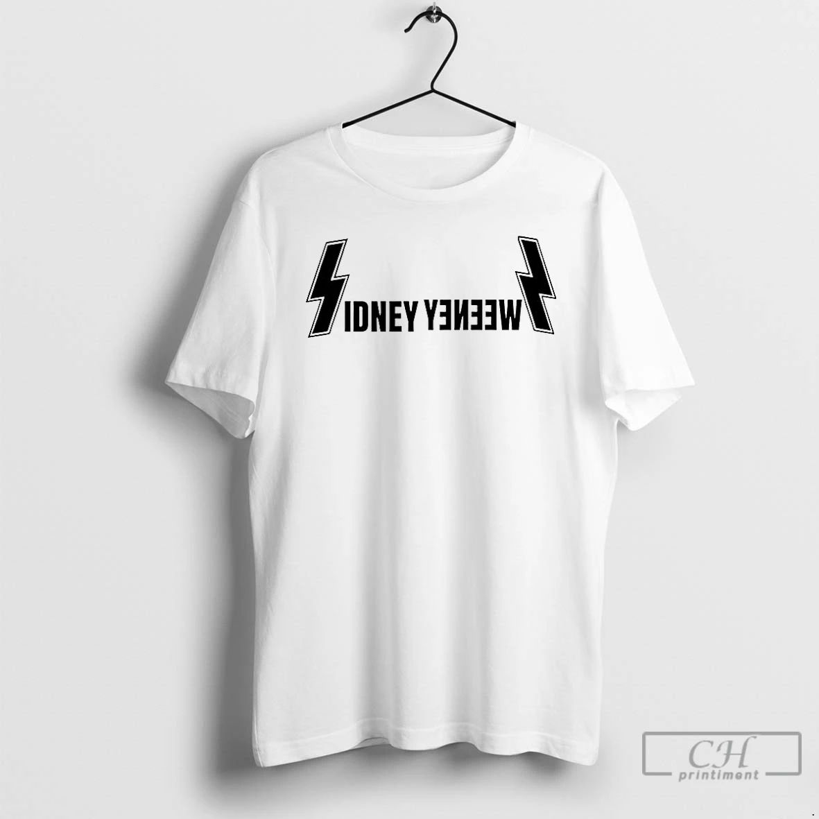 Premium Sydney Sweeney Lighting Logo T Shirts