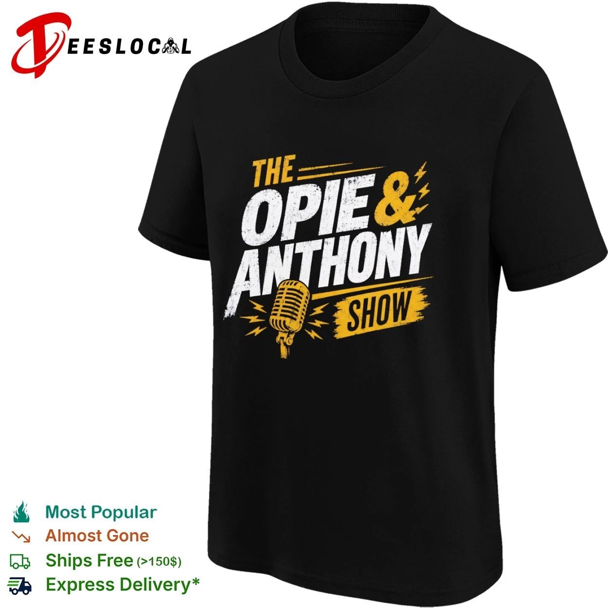 The Opie and Anthony Show Distressed Radio Broadcast T-shirt