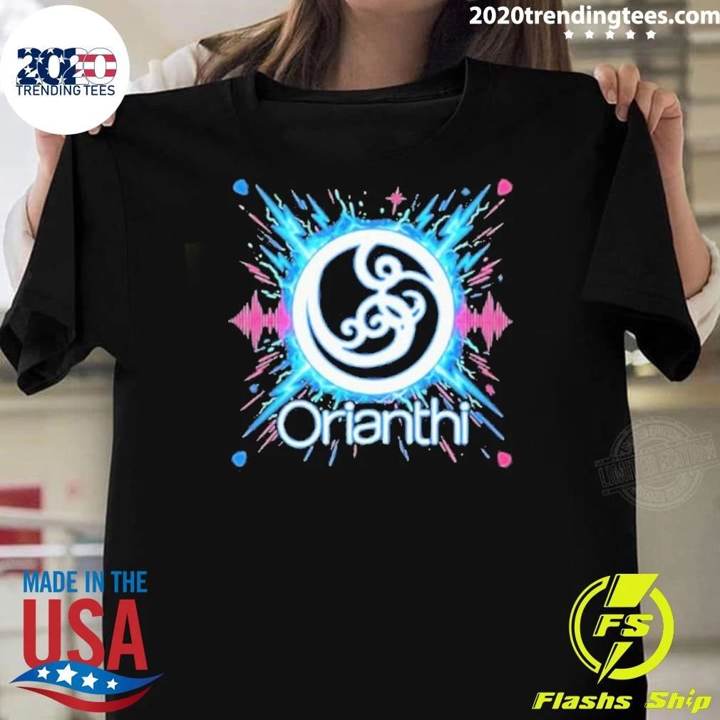 Orianthi Neon Bolt Logo Shirt