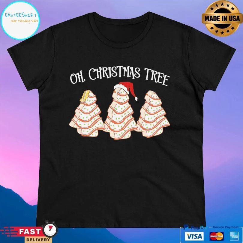 Oh Christmas Tree Merry Christmas 2025 T-shirts