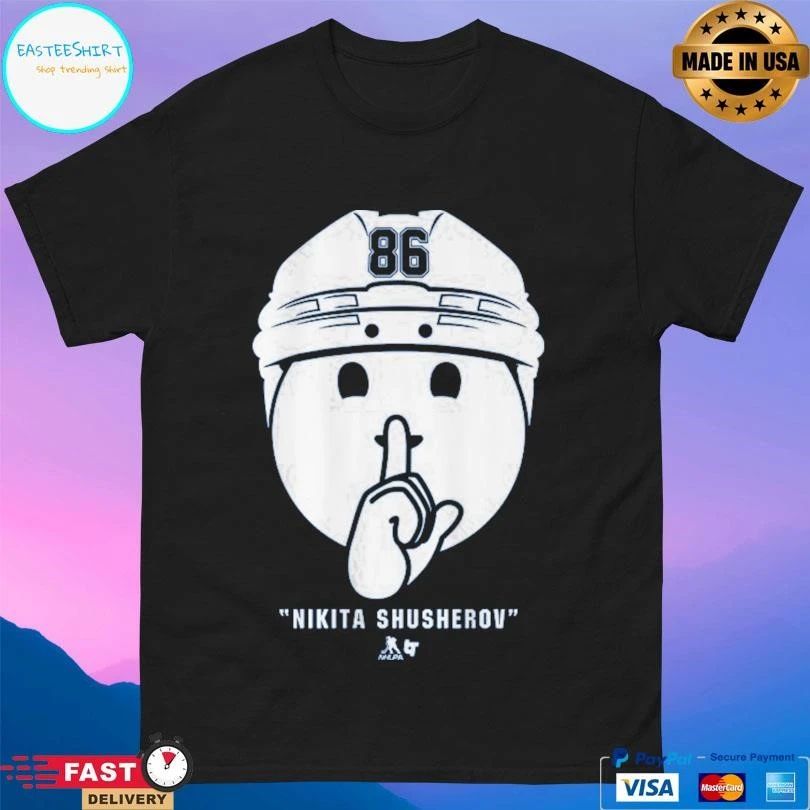 Tampa Bay Lightning Nikita Kucherov Shhh Celly T-shirts