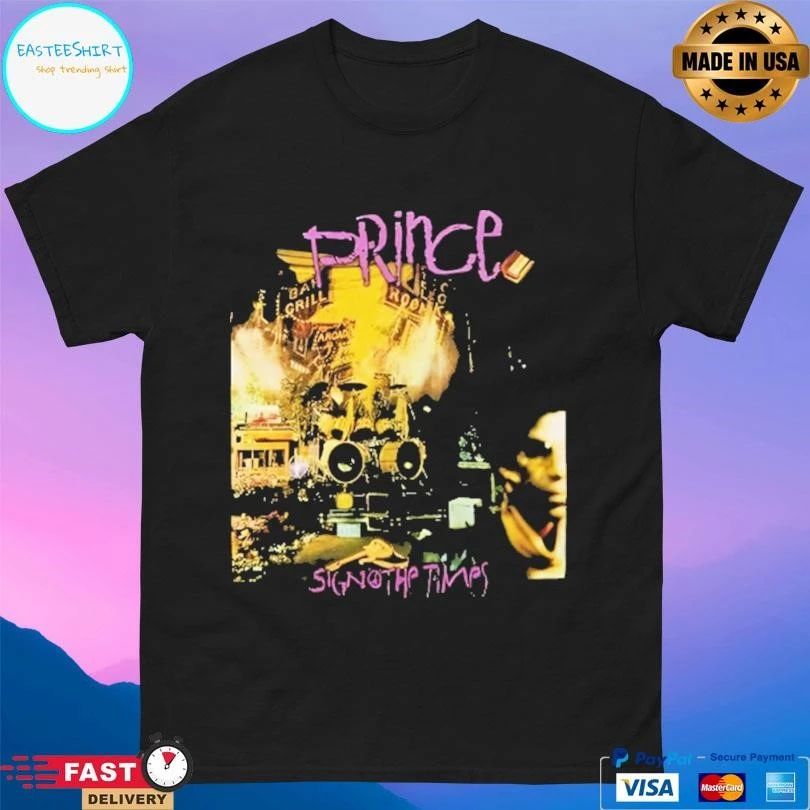 Prince Sign O’ The Times T-shirts