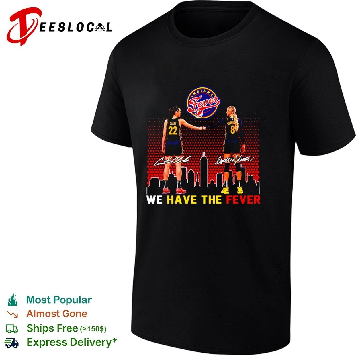 Caitlin Clark and Sophie Cunningham Indiana Fever We Have the Fever shirt