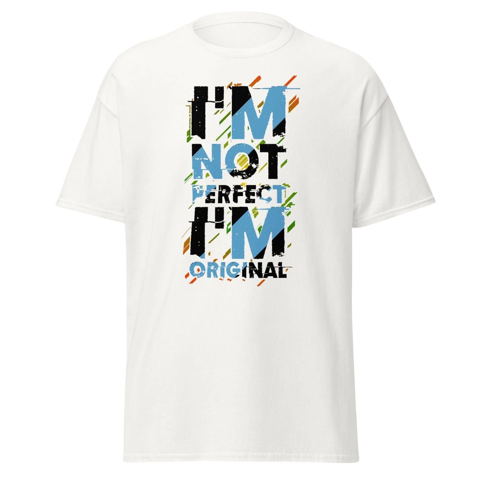 Adult Heavy Cotton™ T-Shirt - Inspirational: I'm Not Perfect, I'm Original