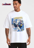 Ghost Spider Web Head Your Friendly Neighborhood Man Cartoon Superhero Action Collage shirt