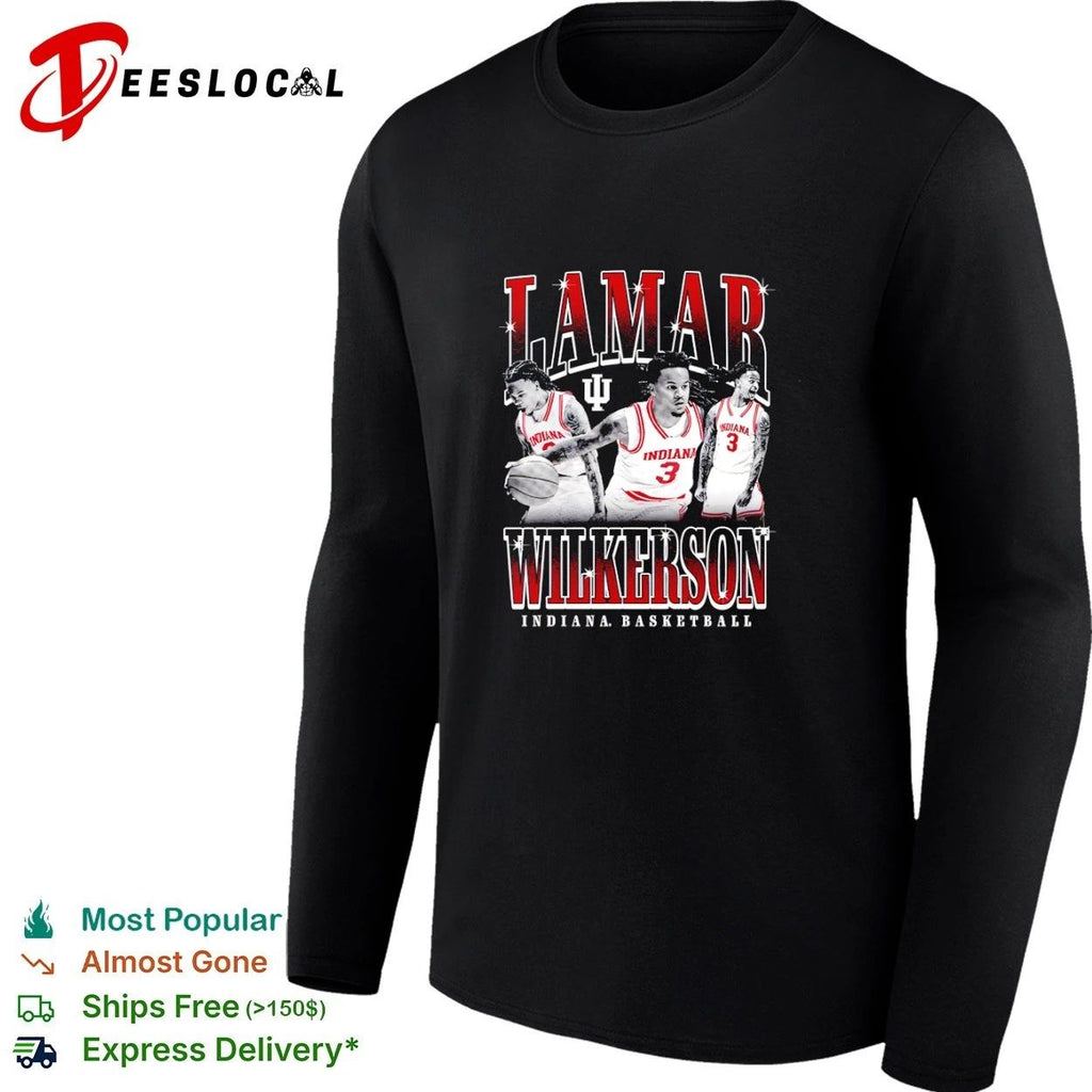 Lamar Wilkerson Indiana Basketball T-shirt