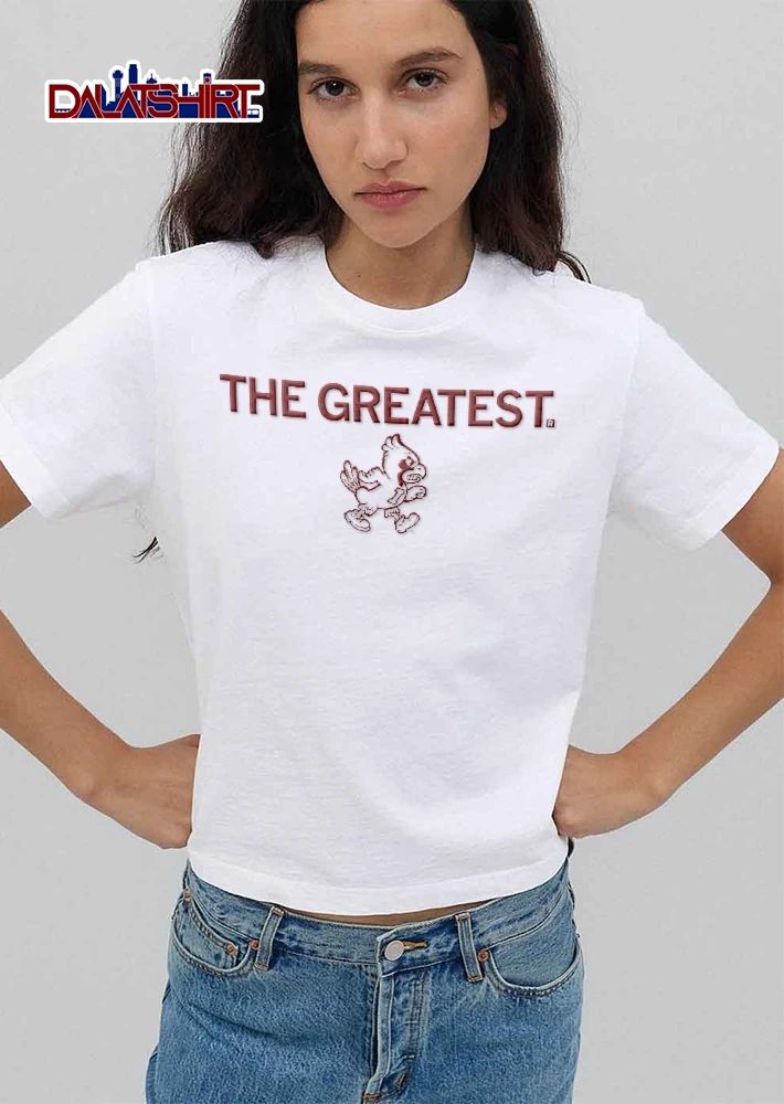 The greatest cardinal mascot running shirt