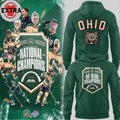 Ohio Bobcat Hockey Acha Men’s Division 1 National Champions 2026 Logo Two Sided Shirt