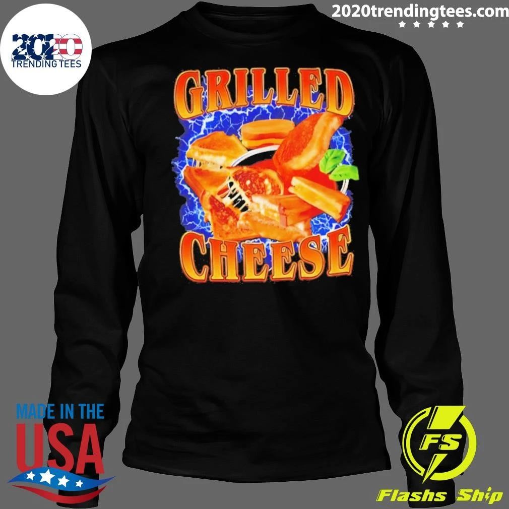 Grilled Cheese Lightning 90s Bootleg Shirt