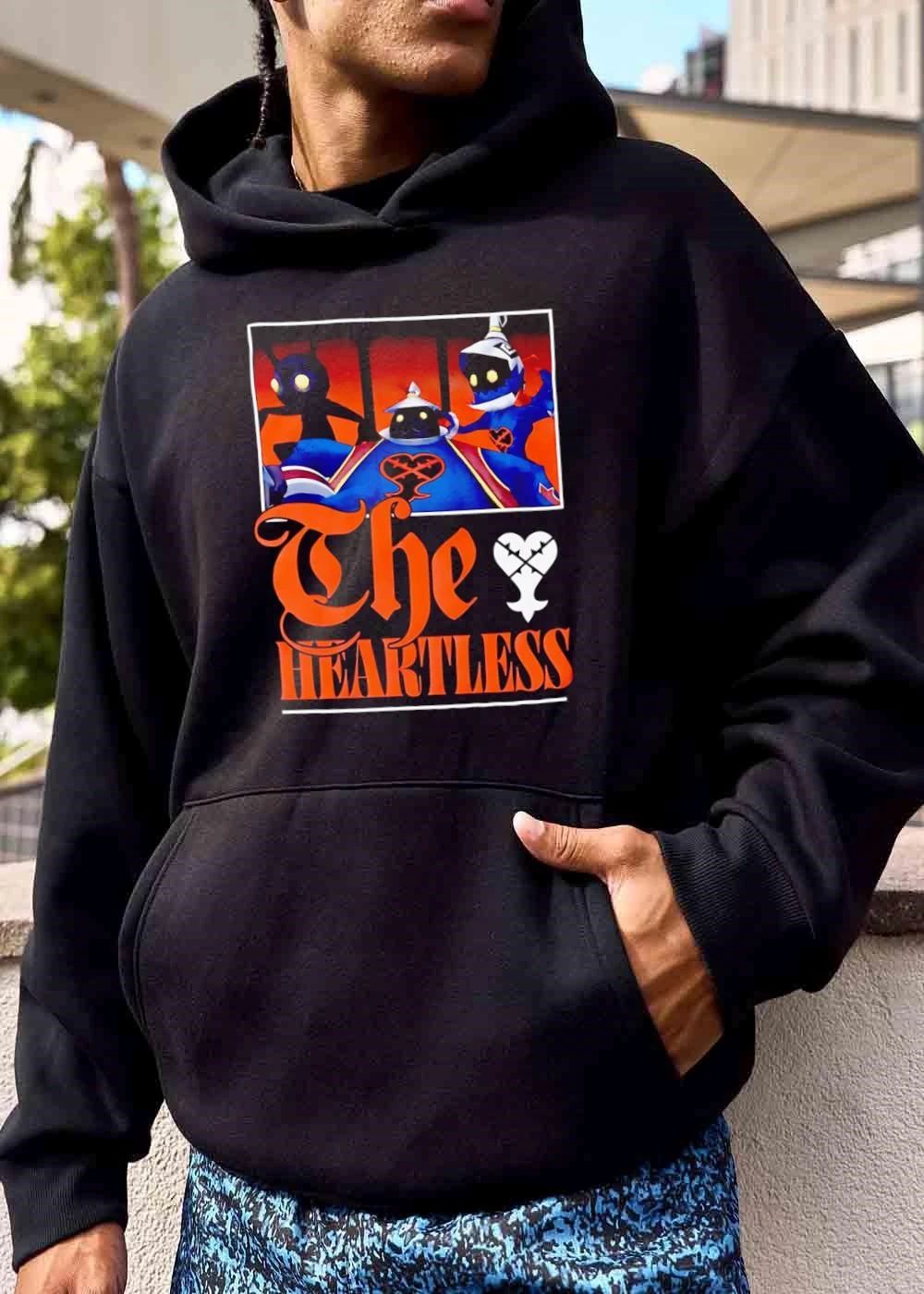 The Heartless Three Dark Shadow Soldier Creatures Emblem shirt