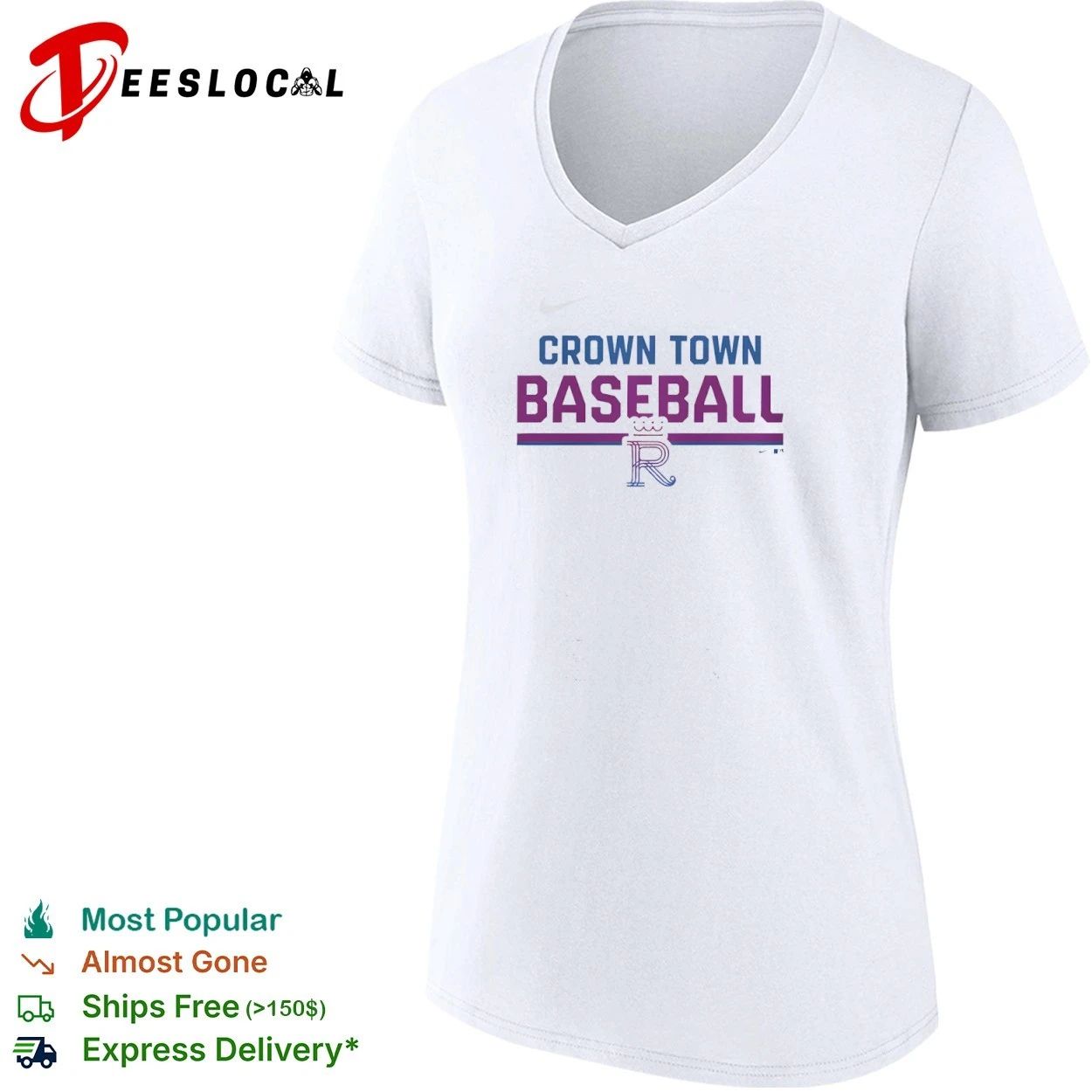 Crown Town Baseball Kansas City Royals T-shirt