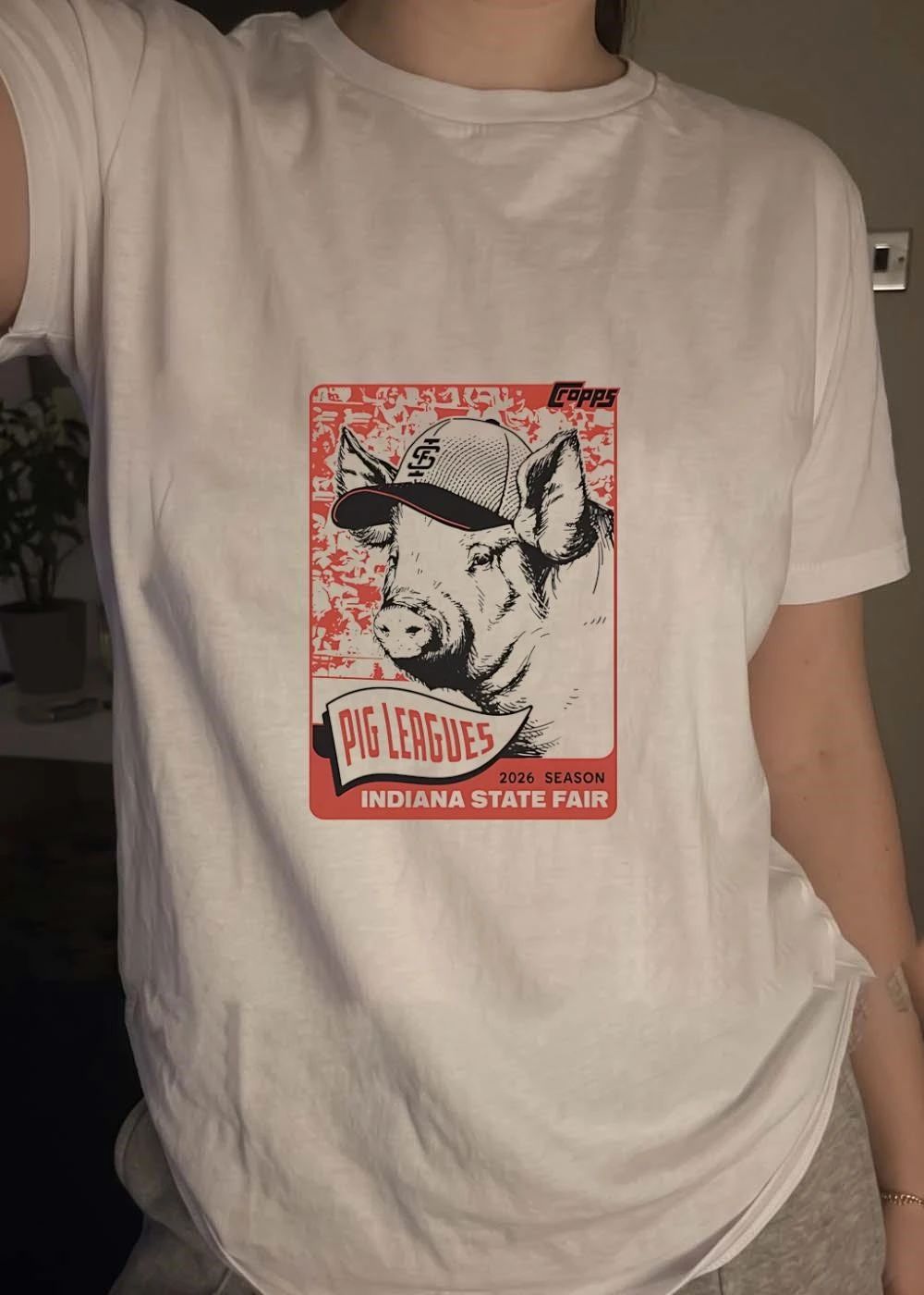 ISF Pig Leagues Indiana State Fair 2026 Season Baseball shirt